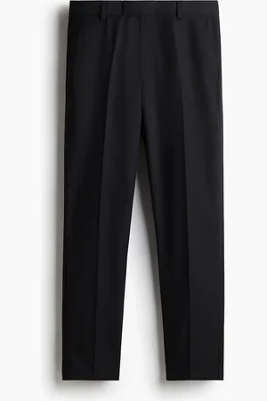 H&M Smokingpantalon van wolmix - Slim Fit