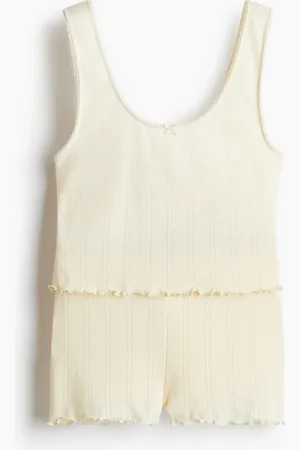 H&M Cotton pointelle pyjamas
