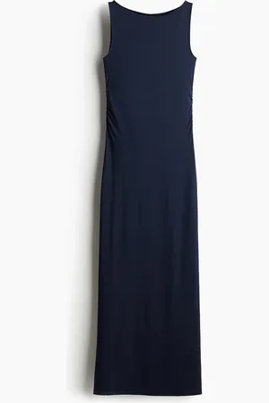 H&M Gedrapeerde lange bodyconjurk