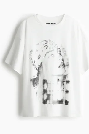 H&M Oversized T-shirt met print