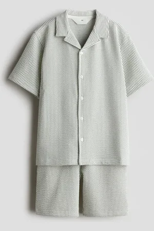 H&M Tweedelige set - Overhemd en short