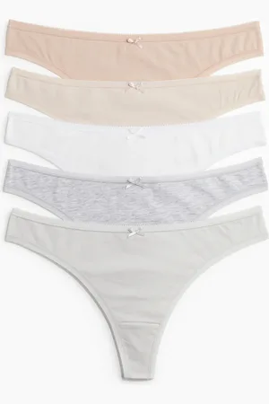 H&M Set van 5 katoenen slips - Thong