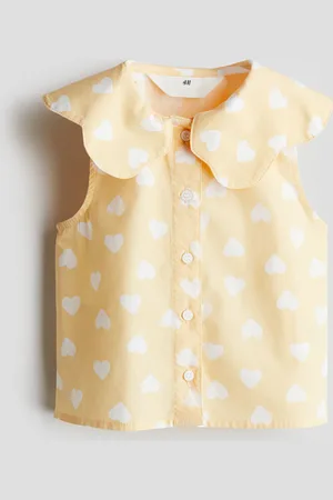 H&M Katoenen blouse met kraag