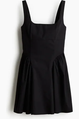H&M Open-backjurk van katoenen popeline