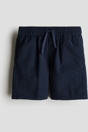 H&M Short van katoenen seersucker