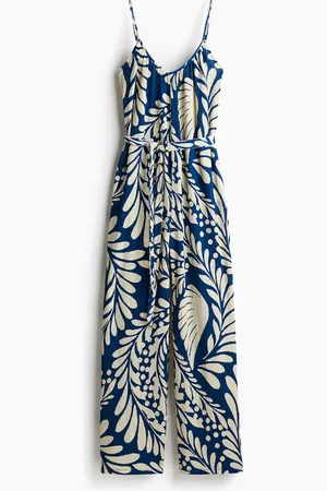 H&M Jumpsuit met strikceintuur