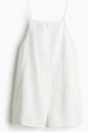 H&M Korte jumpsuit met rechte hals