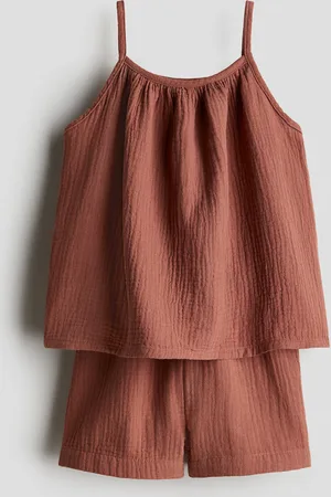 H&M 2-piece cotton muslin set
