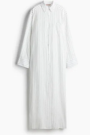 H&M Linen-blend shirt dress