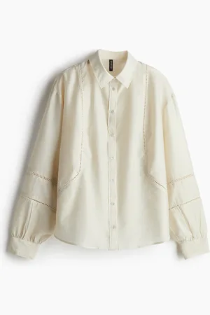H&M Luchtige overhemdblouse
