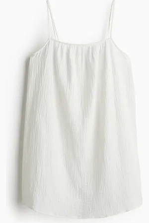 H&M Strandjurk van mousseline