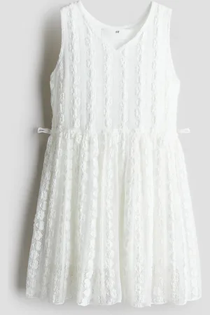 H&M Jurk met kanten look