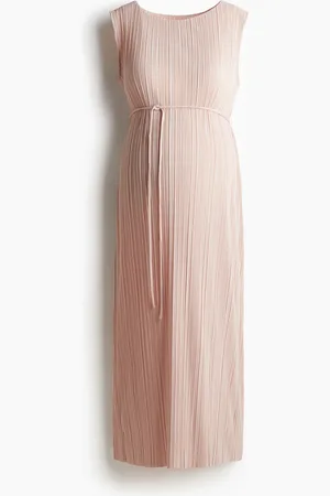 H&M MAMA Plisséjurk