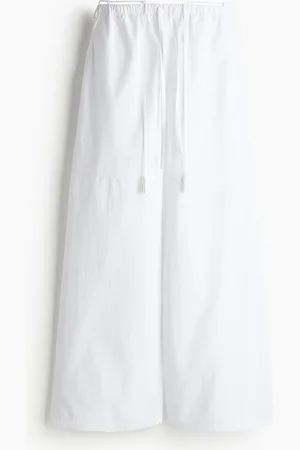 H&M Baggy canvas broek