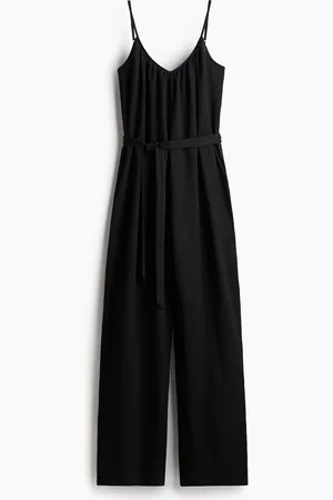 H&M Jumpsuit met strikceintuur