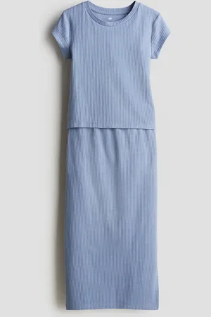H&M Tweedelige set - Geribde top en rok