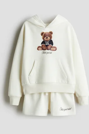 H&M Tweedelige set - Capuchonsweater en short