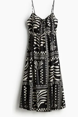 H&M Jurk van crinkletricot