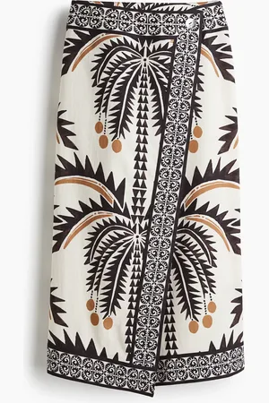 H&M Overslagrok met print