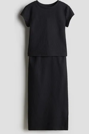 H&M Tweedelige set - Geribde top en rok