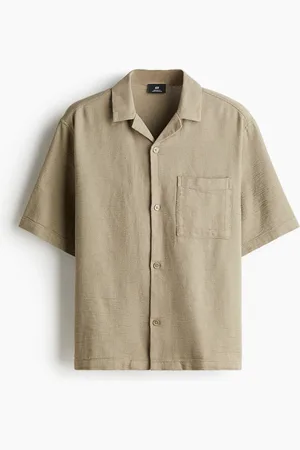 H&M Casual overhemd met structuur - Regular Fit