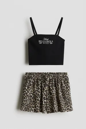 H&M Tweedelige set - Straptop en short