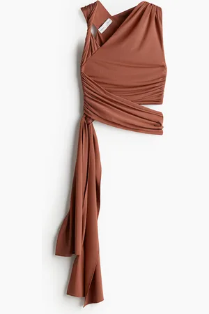 H&M Asymmetrische wikkeltop