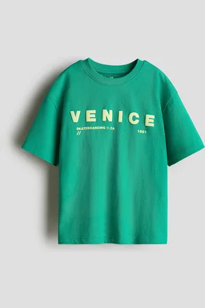 H&M T-shirt met print - Loose Fit