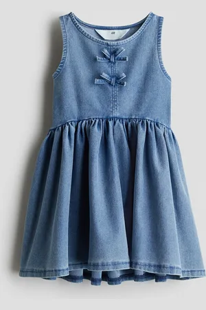 H&M Jurk met denimlook