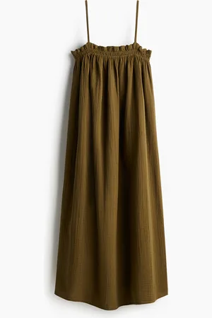 H&M Strappy jurk van mousseline