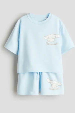 H&M Tweedelige set met print - Top en short