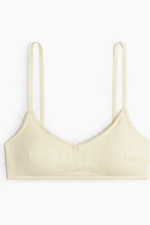 H&M Padded soft-bh van pointelletricot