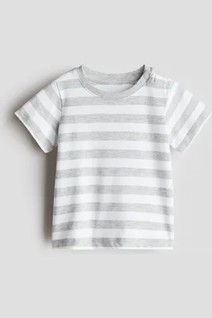 H&M T-shirt van katoenen tricot