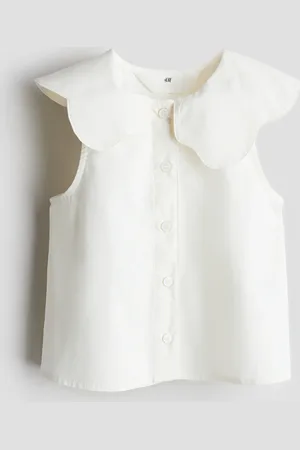 H&M Katoenen blouse met kraag