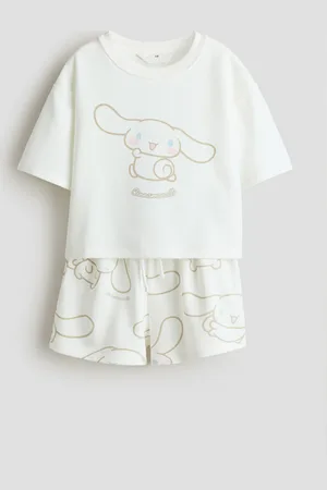 H&M Tweedelige set met print - Top en short