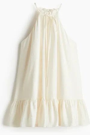 H&M Mouwloze jurk met volants