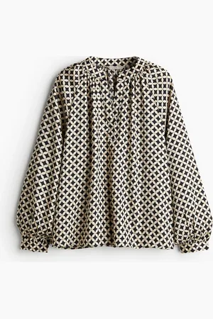 H&M Blouse met ballonmouwen