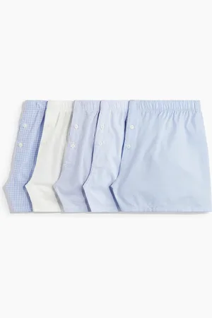 H&M Set van 5 geweven katoenen boxershorts