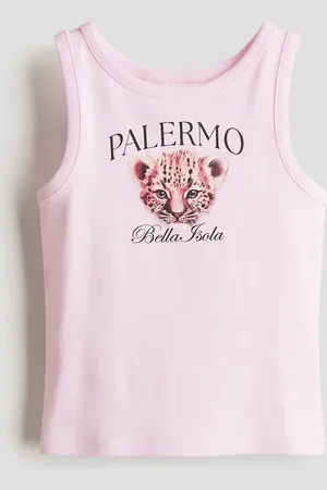 H&M Katoenen tanktop met print