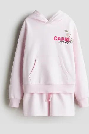 H&M Tweedelige set - Capuchonsweater en short