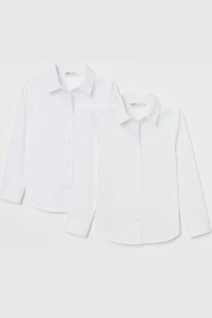 H&M Set van 2 overhemdblouses