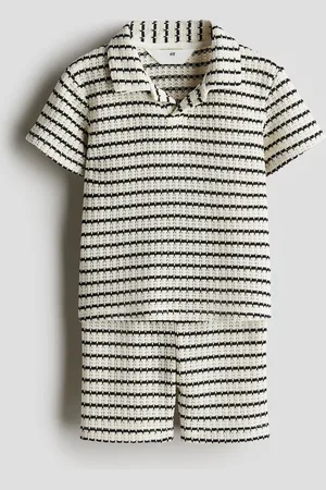 H&M Tweedelige structuurgebreide set