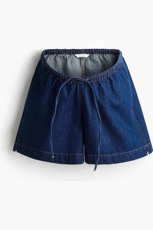 H&M MAMA Denim short met drawstring