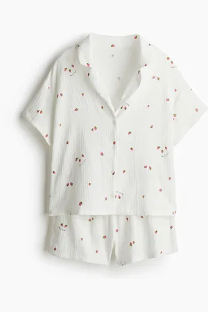 H&M Pyjama van katoenen mousseline