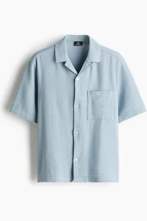 H&M Casual overhemd met structuur - Regular Fit