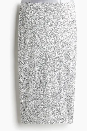 H&M Kokerrok met pailletten