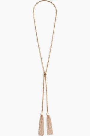 H&M Lariatketting met kwastjes
