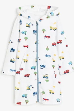 H&M Badstof ochtendjas met print