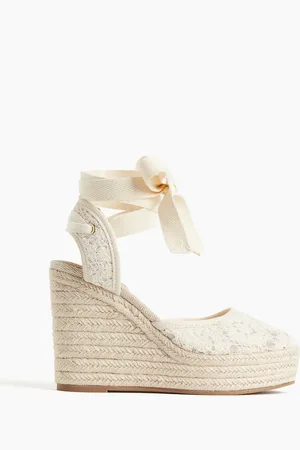 H&M Espadrilles met sleehak