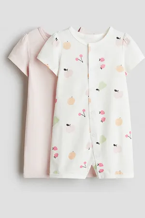 H&M Set van 2 pyjamapakjes van katoenen tricot